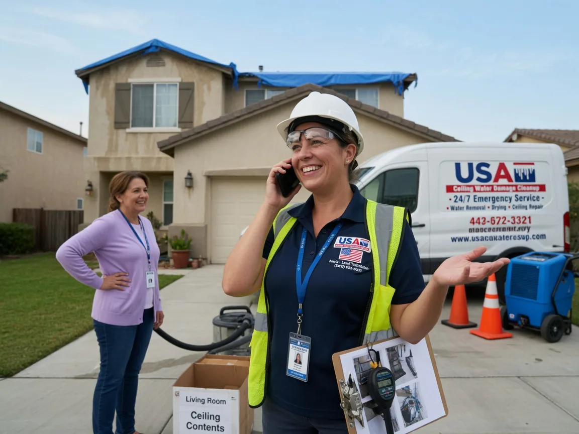 Ceiling Water Damage Restoration Springlake, TX FAQs